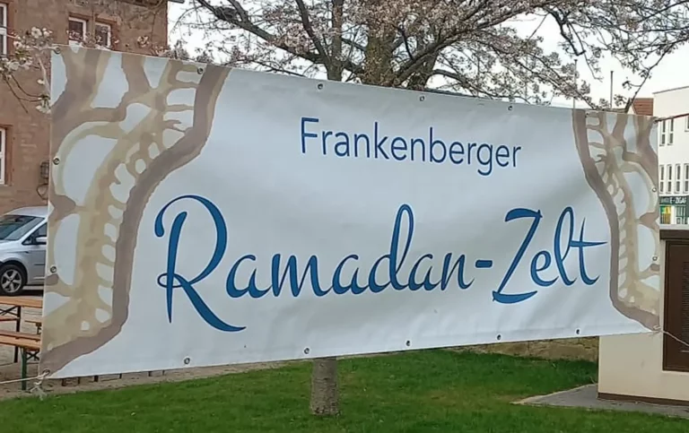 Ramadan-Zelt in Frankenberg